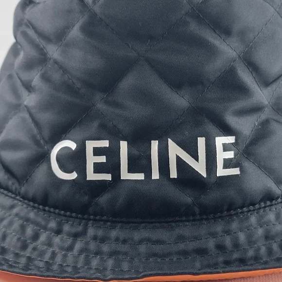 CELINE Quilted Puffy Bucket Hat